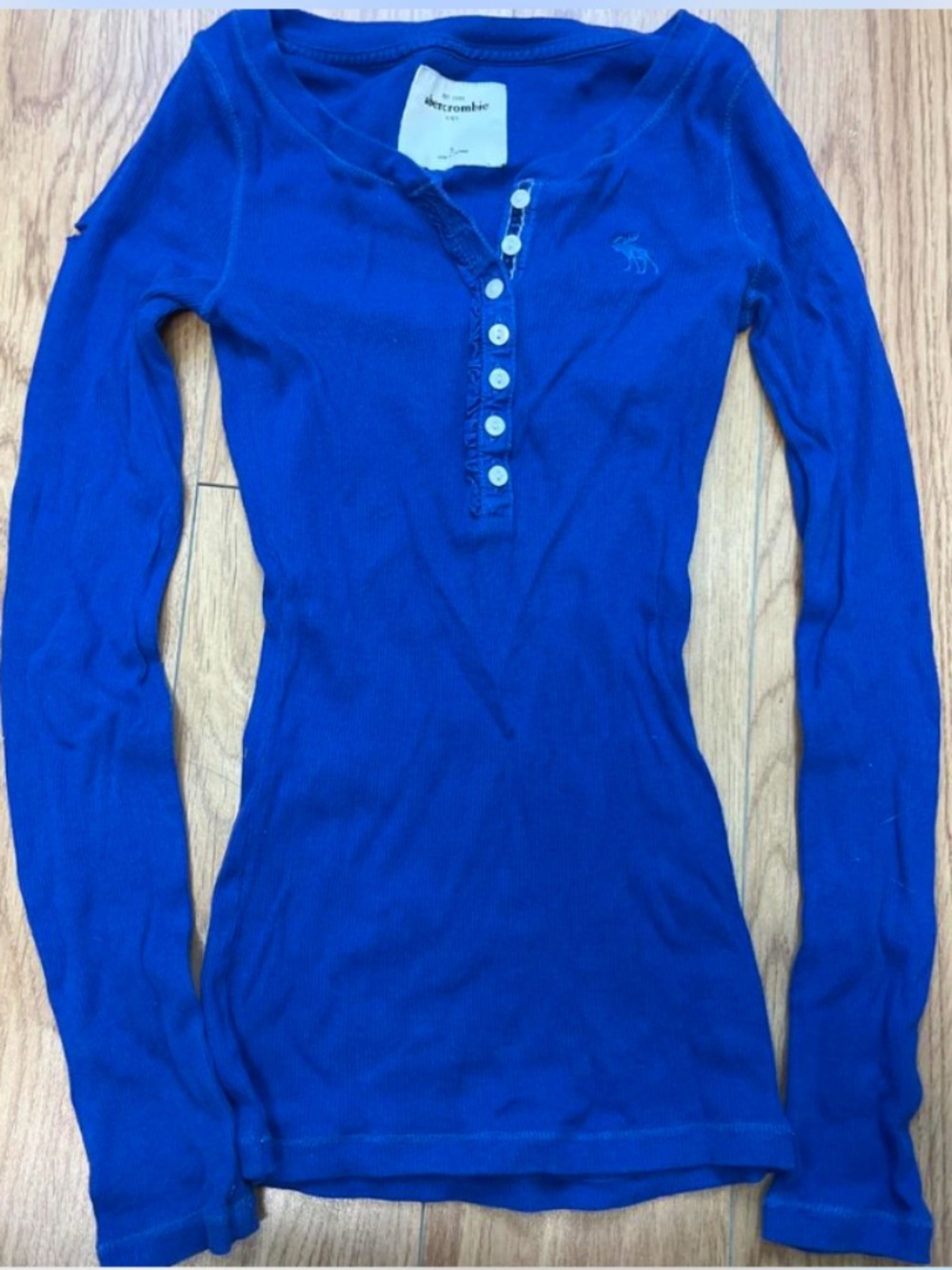 Vintage Abercrombie & Fitch Long Sleeve Button-Up Top